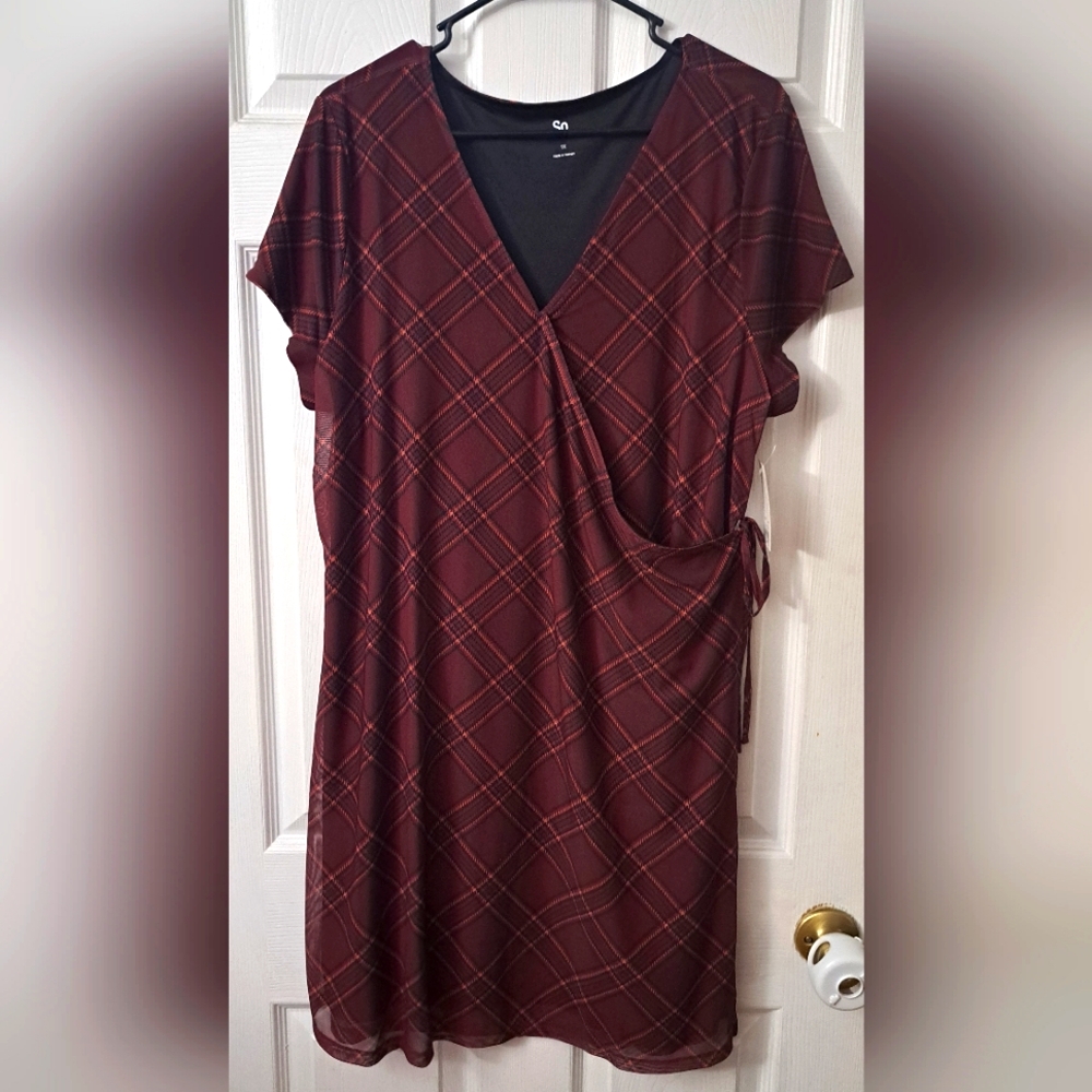 1X Wrap Dress